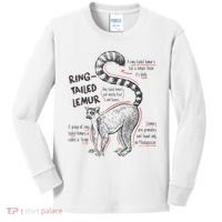 Trendy Ring Tailed Lemur Facts Kids Long Sleeve Shirt thumb 0