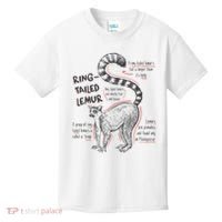 Trendy Ring Tailed Lemur Facts Kids T-Shirt thumb 0
