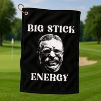 Theodore Roosevelt Golf Towel thumb 1