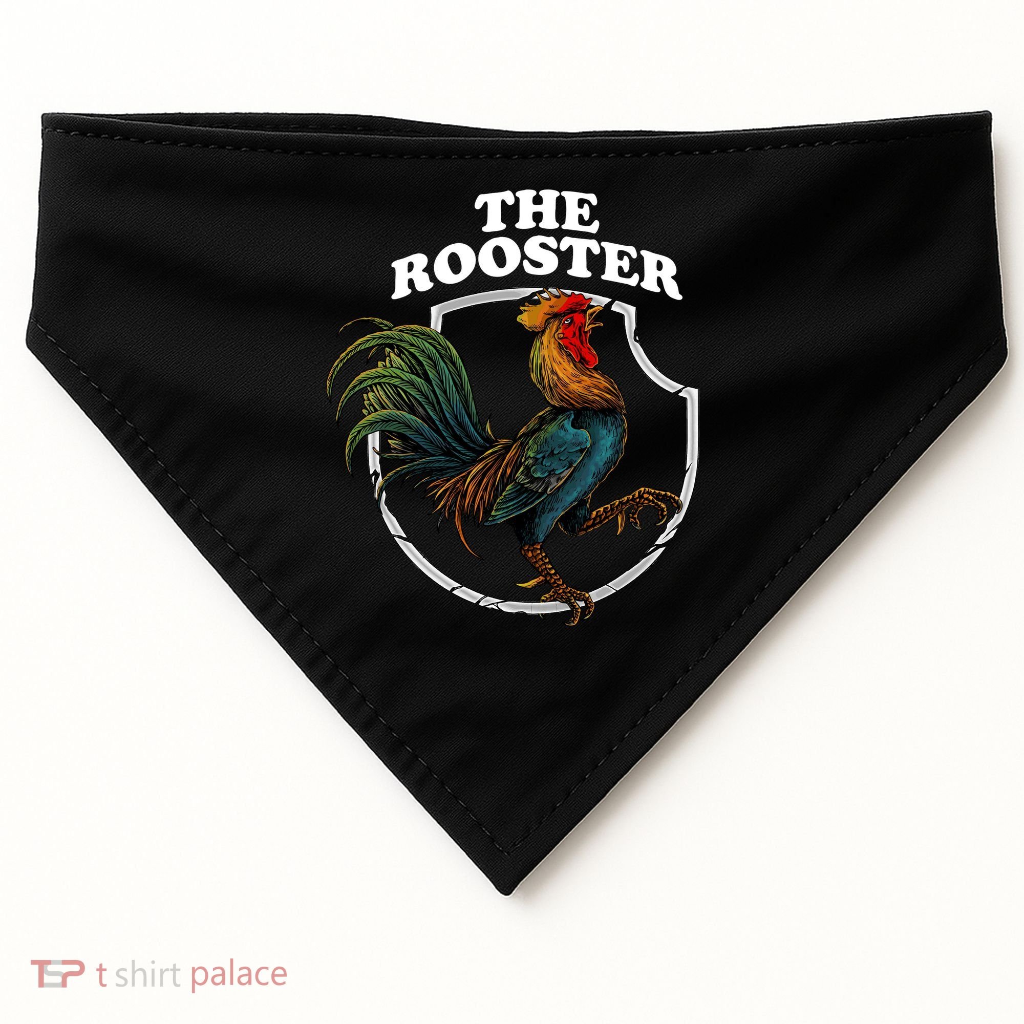 The Rooster USA-Made Doggie Bandana
