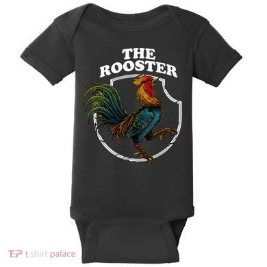 The Rooster Baby Bodysuit