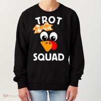Thanksgiving Running Turkey Trot Squad Women's Sweatshirt thumb 0