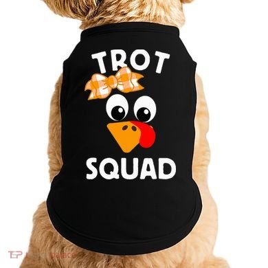 Thanksgiving Running Turkey Trot Squad Doggie Tank