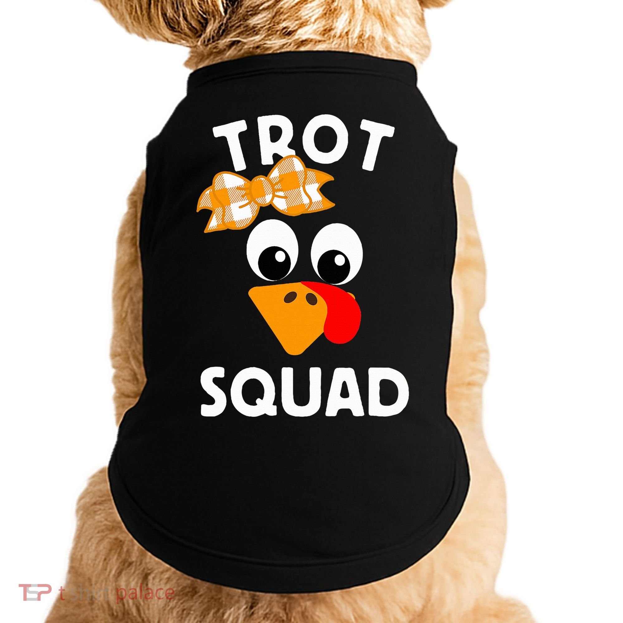 Thanksgiving Running Turkey Trot Squad Doggie Tank