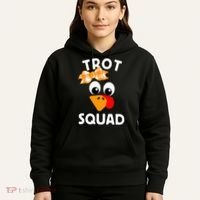 Thanksgiving Running Turkey Trot Squad Hoodie thumb 5