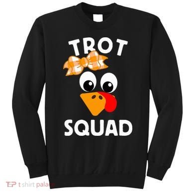 Thanksgiving Running Turkey Trot Squad Sweatshirt