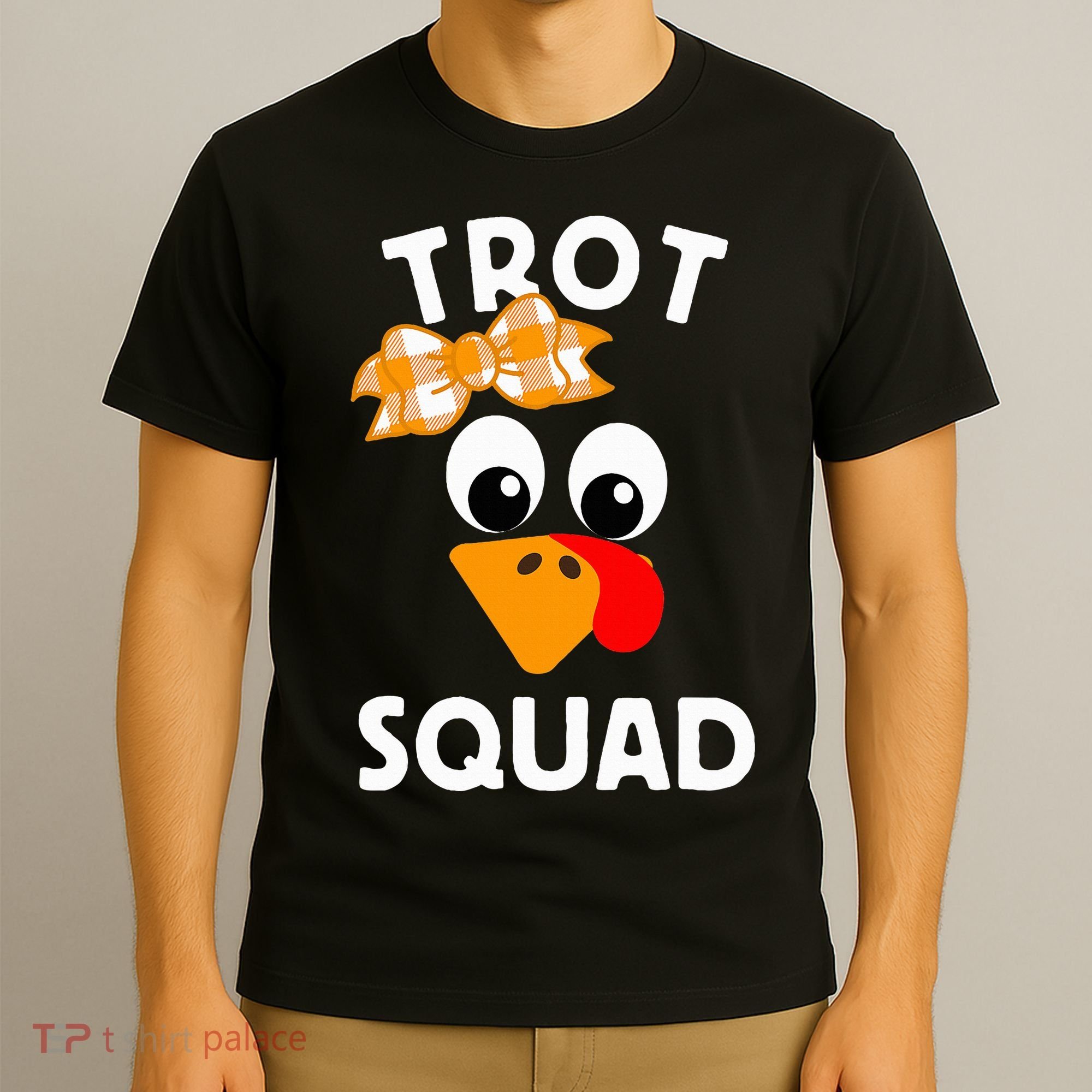 Thanksgiving Running Turkey Trot Squad T-Shirt