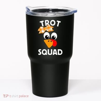 Thanksgiving Running Turkey Trot Squad Tumbler