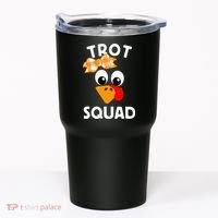 Thanksgiving Running Turkey Trot Squad Tumbler thumb 0
