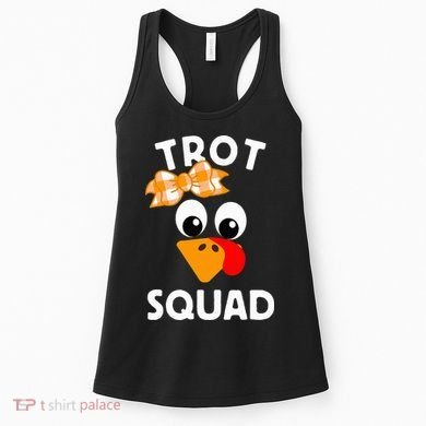 Thanksgiving Running Turkey Trot Squad Women's Tank Top
