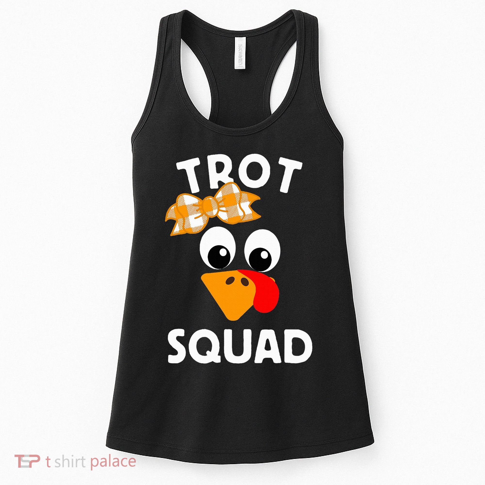 Thanksgiving Running Turkey Trot Squad Women's Tank Top