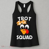 Thanksgiving Running Turkey Trot Squad Women's Tank Top thumb 3
