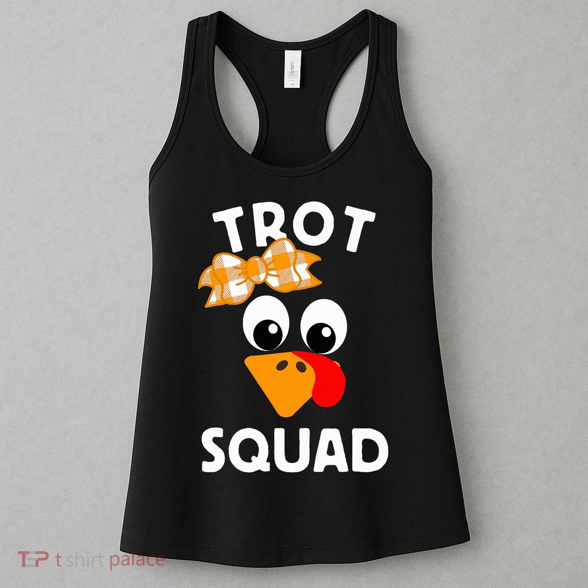 Thanksgiving Running Turkey Trot Squad Women's Tank Top