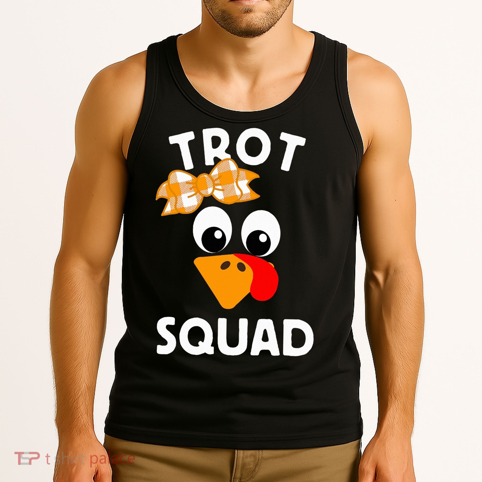 Thanksgiving Running Turkey Trot Squad Tank Top