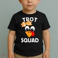 Thanksgiving Running Turkey Trot Squad Toddler T-Shirt thumb 2