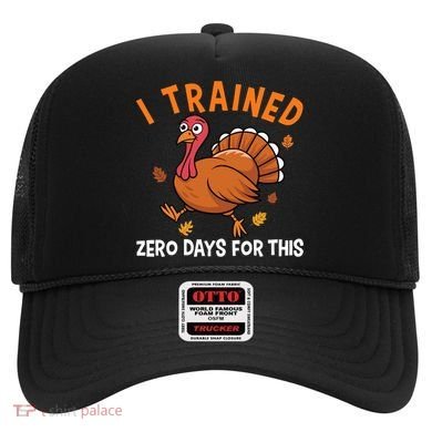 Thanksgiving Running Turkey Trot I Trained Zero Days Hat