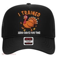 Thanksgiving Running Turkey Trot I Trained Zero Days Hat thumb 0
