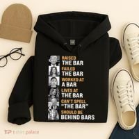 Trump Raised The Bar Harris Failed The Bar Hoodie thumb 4