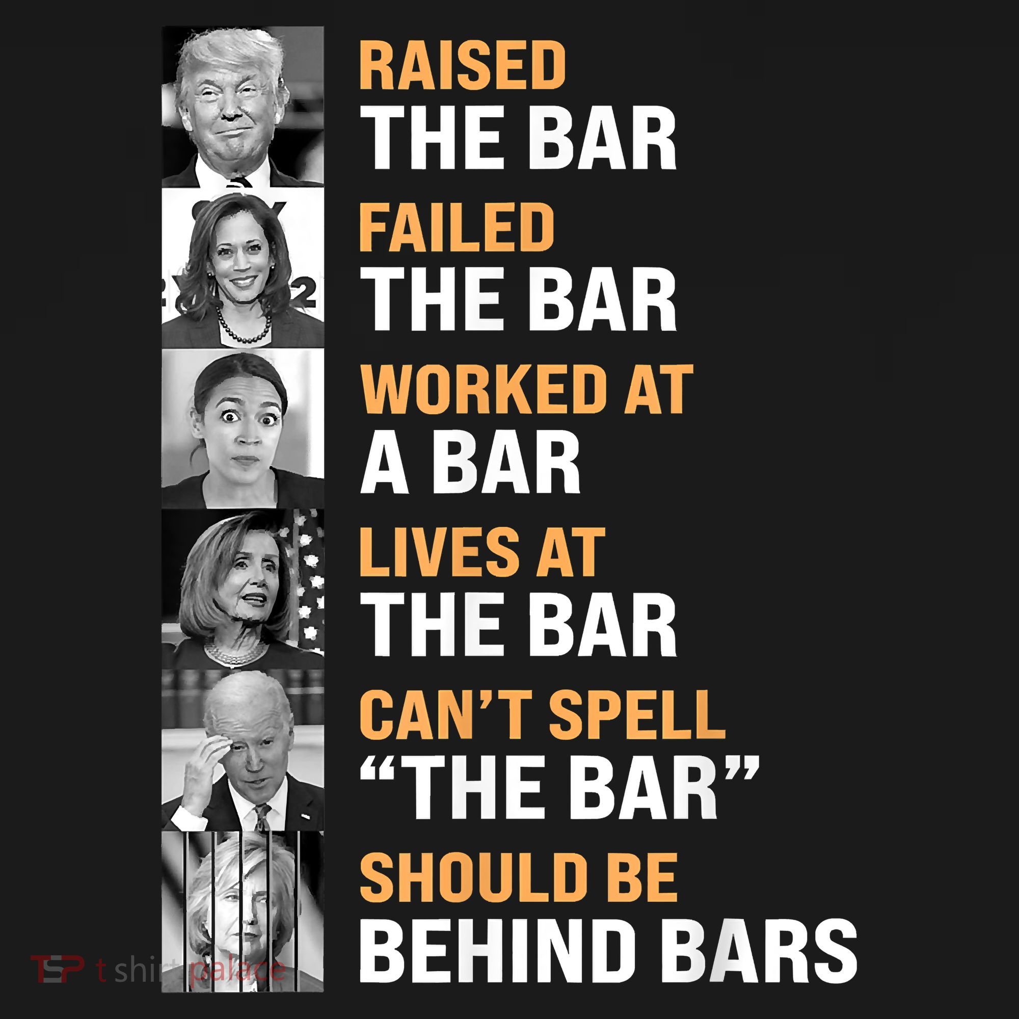 Trump Raised The Bar Harris Failed The Bar Hoodie