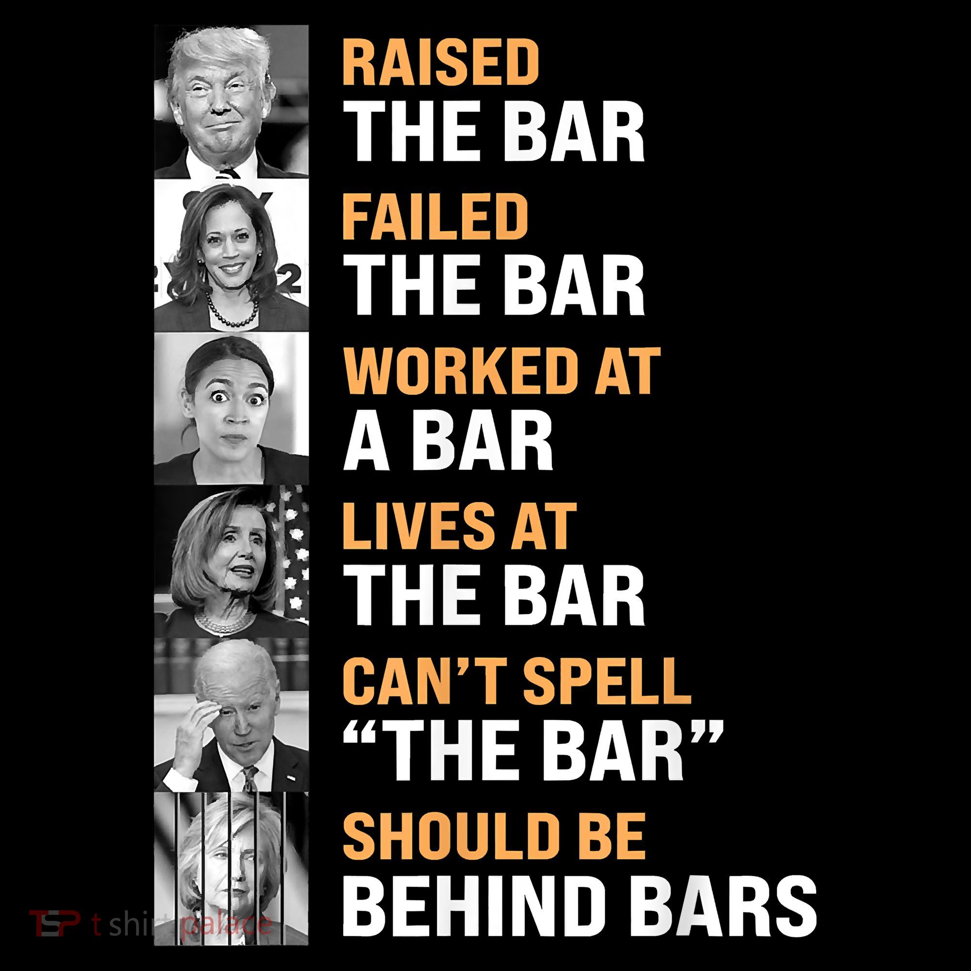 Trump Raised The Bar Harris Failed The Bar Sweatshirt