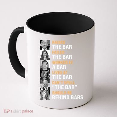 Trump Raised The Bar Harris Failed The Bar Coffee Mug