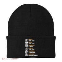 Trump Raised The Bar Harris Failed The Bar Beanie thumb 0