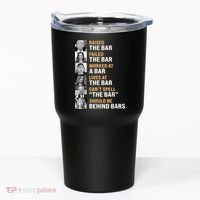 Trump Raised The Bar Harris Failed The Bar Tumbler thumb 0