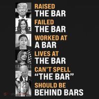 Trump Raised The Bar Harris Failed The Bar Women's Tank Top thumb 5