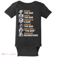 Trump Raised The Bar Harris Failed The Bar Baby Bodysuit thumb 0