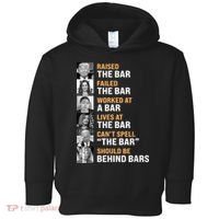 Trump Raised The Bar Harris Failed The Bar Toddler Hoodie thumb 0
