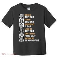 Trump Raised The Bar Harris Failed The Bar Toddler T-Shirt thumb 0
