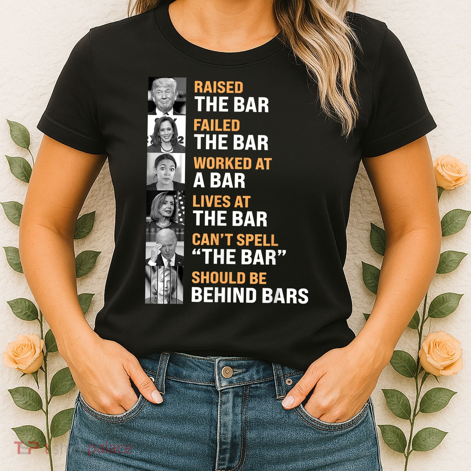Trump Raised The Bar Harris Failed The Bar Women's T-Shirt
