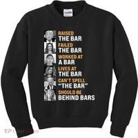 Trump Raised The Bar Harris Failed The Bar Kids Sweatshirt thumb 0