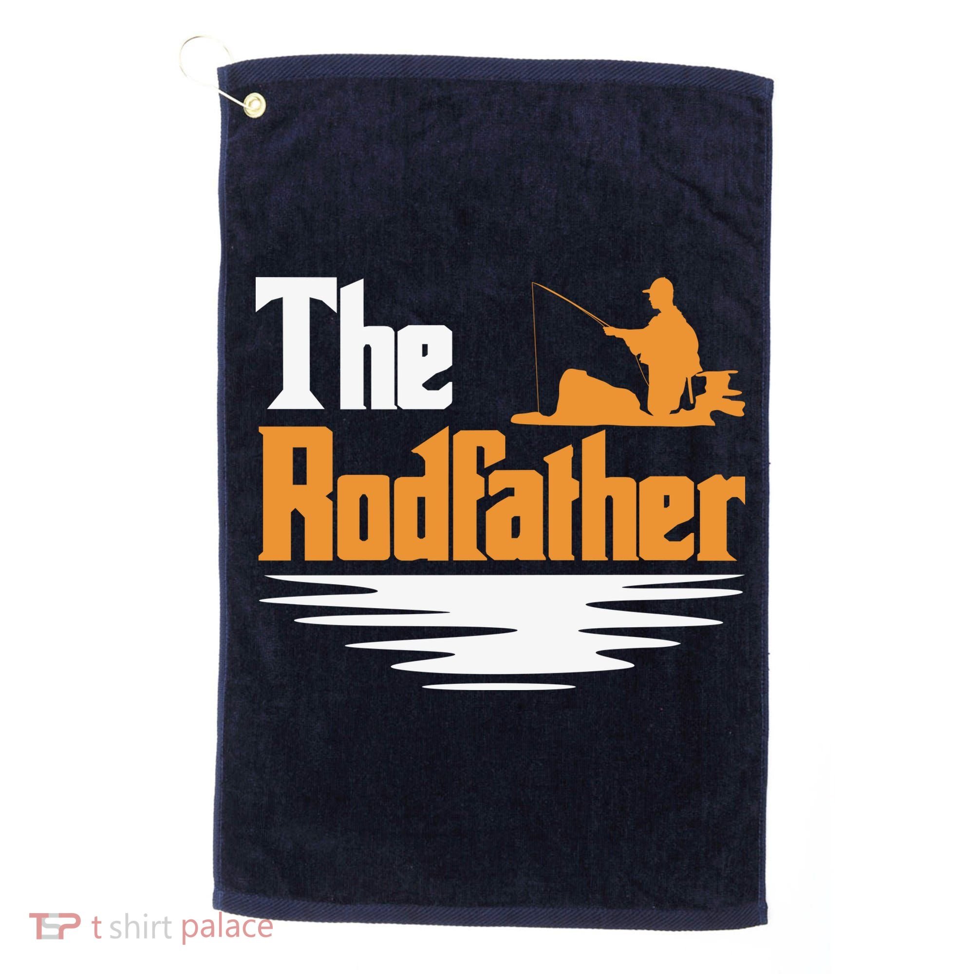 The Rodfather Golf Towel