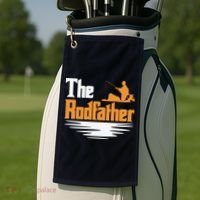 The Rodfather Golf Towel thumb 2