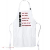 Trump Raised The Bar Biden Can't Spell The Bar Funny Republican Apron thumb 0