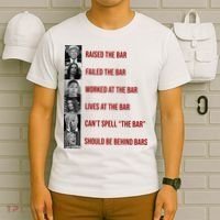 Trump Raised The Bar Biden Can't Spell The Bar Funny Republican T-Shirt thumb 6