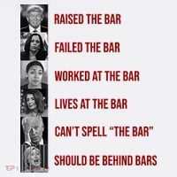 Trump Raised The Bar Biden Can't Spell The Bar Funny Republican Tank Top thumb 6