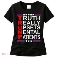 Trump Really Upsets Mental Patients Women's T-Shirt thumb 0