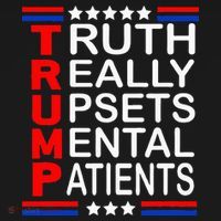 Trump Really Upsets Mental Patients Kids Hoodie thumb 5