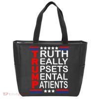 Trump Really Upsets Mental Patients Tote Bag thumb 0