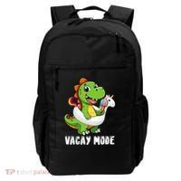 T Rex Unicorn Float Swimming Pool Party Swimmer Vacay Mode Great Gift Backpack thumb 0