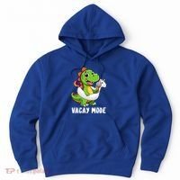T Rex Unicorn Float Swimming Pool Party Swimmer Vacay Mode Great Gift Hoodie thumb 0