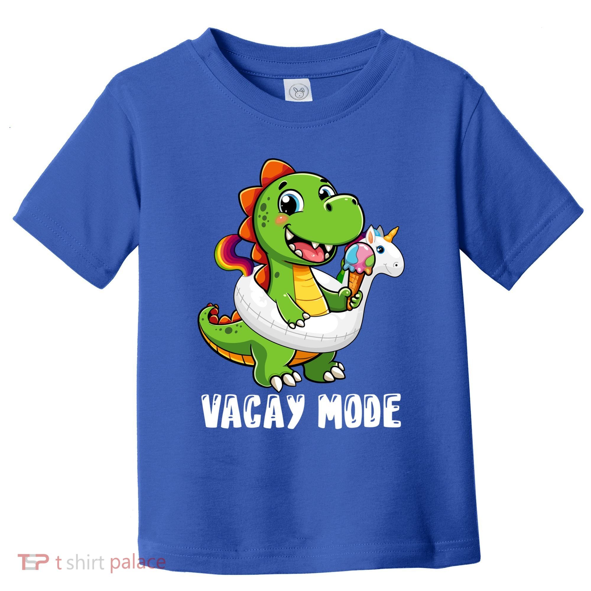 T Rex Unicorn Float Swimming Pool Party Swimmer Vacay Mode Great Gift Toddler T-Shirt