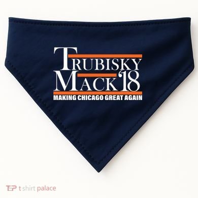 Trubisky Mack Make Chicago Great Again USA-Made Doggie Bandana