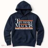 Trubisky Mack Make Chicago Great Again Hoodie thumb 0