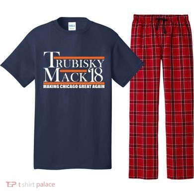 Trubisky Mack Make Chicago Great Again Pajama Set