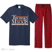 Trubisky Mack Make Chicago Great Again Pajama Set thumb 0
