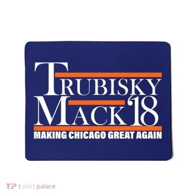 Trubisky Mack Make Chicago Great Again Mousepad