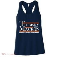 Trubisky Mack Make Chicago Great Again Women's Tank Top thumb 0